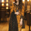 TEGA S694-EMBROIDERED 3PC LAWN DRESS WITH EMBROIDERED ORGANZA DUPATTA.