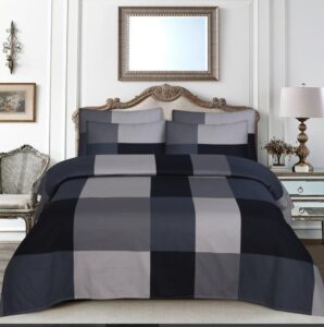 TEGA D400-COTTON PC KING SIZE BED SHEET WITH 2 PILLOW COVERS.