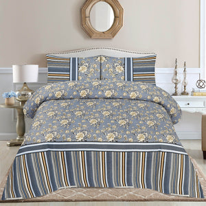 TEGA D945 - CRYSTAL BED SHEET SET (PREMIUM)