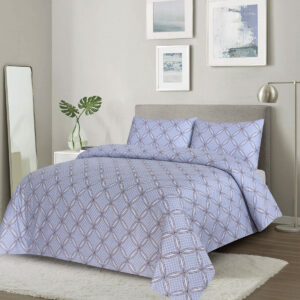 TEGA D946 - CRYSTAL BED SHEET SET (PREMIUM)