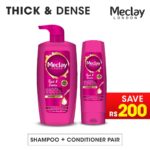 Meclay London Thick & Dense Shampoo 660 ml + Conditioner Pair Box (Save Rupees 200)