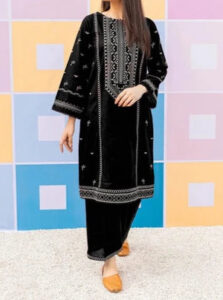 TEGA S673-EMBROIDERED 2 PC LAWN DRESS