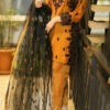 TEGA S694-EMBROIDERED 3PC LAWN DRESS WITH EMBROIDERED ORGANZA DUPATTA.