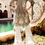 TEGA S654-EMBROIDERED 3 PCCHICKAN LAWN DRESS WITH DIGITAL PRINTED SILK DUPATTA