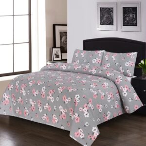 TEGA D952 - CRYSTAL BED SHEET SET (PREMIUM)
