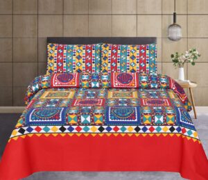 TEGA D602- BED SHEET SET